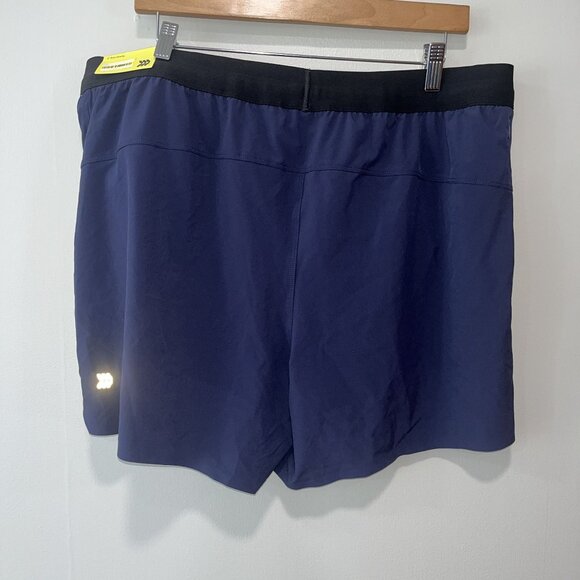 All In Motion Men's Performance Shorts, Navy, XL‎ - Picture 2 of 9